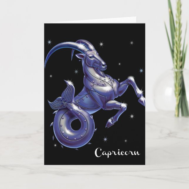 Carte d'anniversaire Capricorn (Devant)