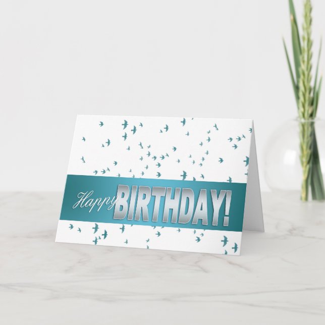 Carte d'anniversaire - Carte d'anniversaire d'affa (Devant)