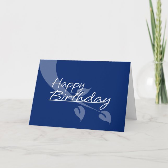 Carte d'anniversaire - Carte d'anniversaire d'affa (Devant)
