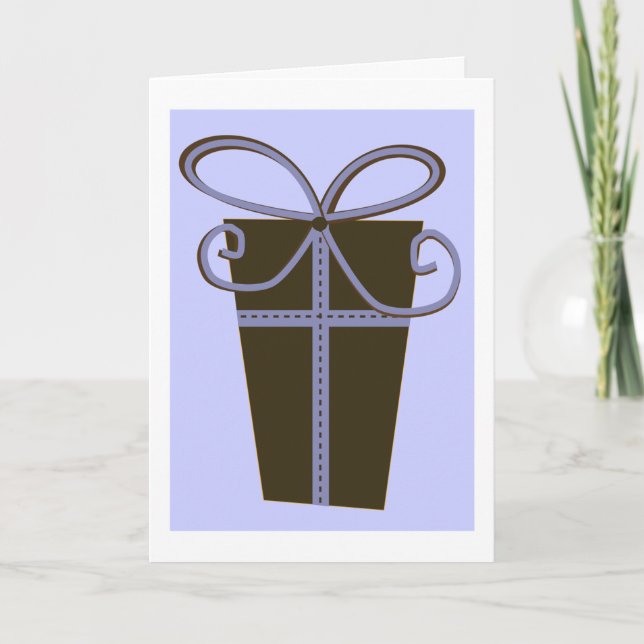 Carte d'anniversaire chique (Devant)