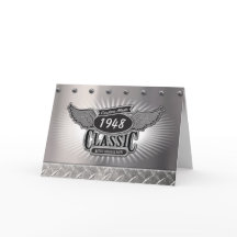Carte d'anniversaire classique sur mesure