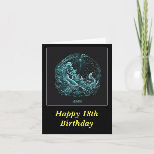 Carte d'anniversaire conçue par l'étoile d'Astrolo