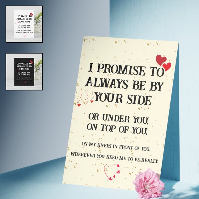 Carte d'anniversaire coquine et salace pour lui (Dirty Naughty Anniversary Card for Him)