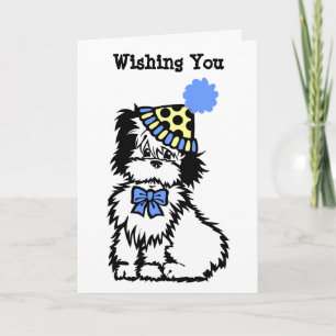 Carte d'anniversaire Cute Doggie