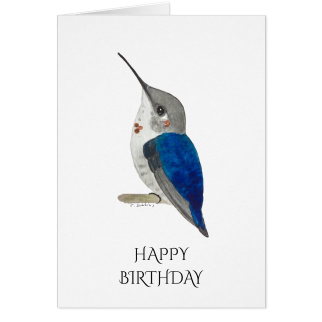Carte d'anniversaire d'abeilles (Devant)