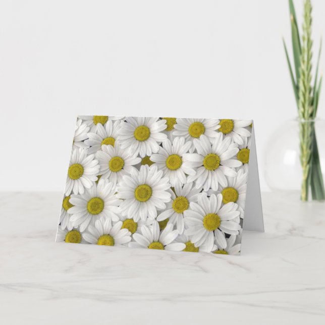 Carte d'anniversaire Daisy (Devant)