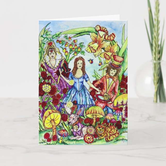 Carte d'anniversaire d'Alice (Devant)