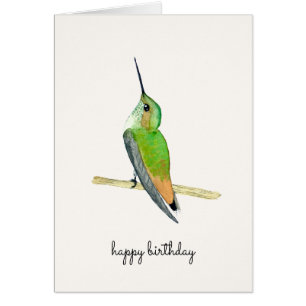 Carte d'anniversaire d'Allen