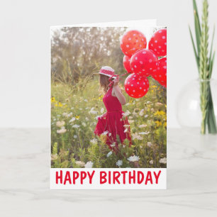 Carte d'anniversaire d'amitié, Dame de la nature e