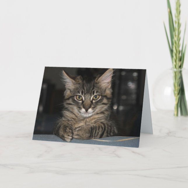 Carte d'anniversaire d'attente Kimber (Devant)