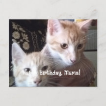 carte d'anniversaire de bienvenue