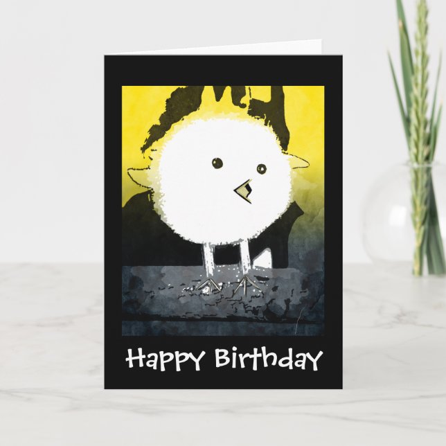 Carte d'anniversaire de Chicklet (Devant)