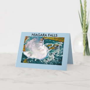 CARTE D'ANNIVERSAIRE DE CHUTES DU NIAGARA