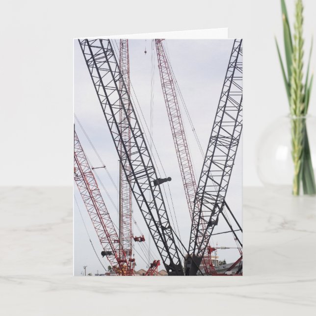 Carte d'anniversaire de construction (Devant)