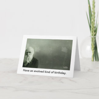 Carte d'anniversaire de Darwin