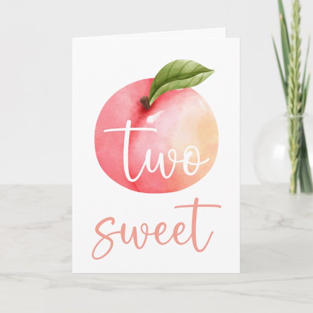 Carte d'anniversaire de deux douceurs (Devant)