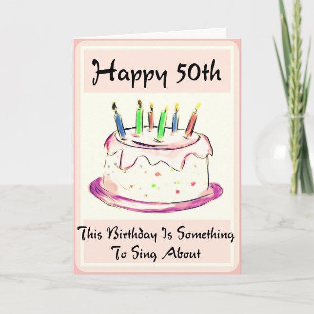 Carte d'anniversaire de Diva pour les baby-boomers (Devant)