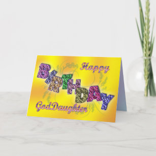 Invitations Faire Part Cartes Anniversaire Filleule Zazzle Ca