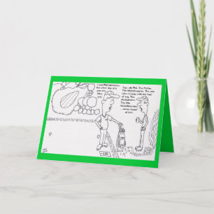 Carte d'anniversaire de golf