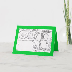 Carte d'anniversaire de golf