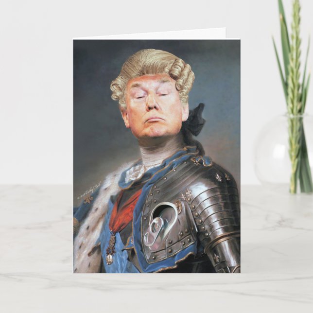 Carte d'anniversaire de Hell Toupée (Devant)