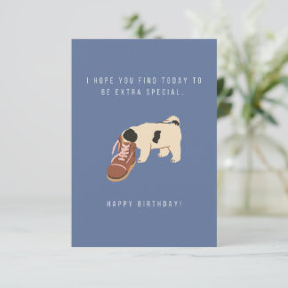 Carte d'anniversaire de jour spécial