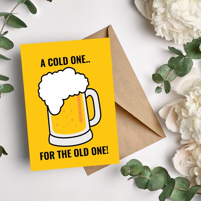 Carte d'anniversaire de la bière Mug (Créateur téléchargé)