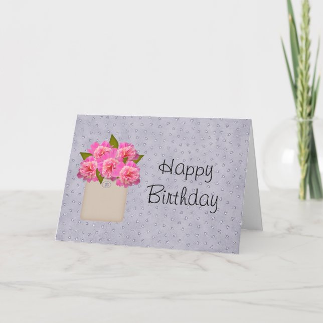 Carte d'Anniversaire de la couronne (Devant)