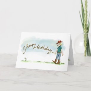 Carte d'anniversaire de la fille