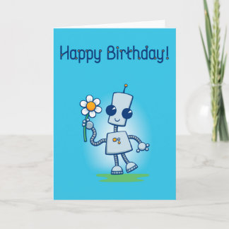 Carte d'anniversaire de la fleur de Ned