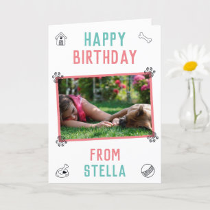Carte d'anniversaire de la maman Bulldog