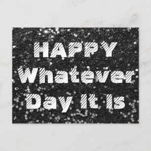 Carte d'anniversaire de la Parties scintillant noi