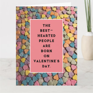 Carte d'anniversaire de la Saint-Valentin