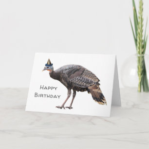 Carte d'anniversaire de la Turquie de partie