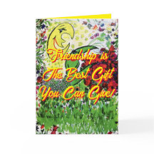 Carte d'anniversaire de l'amitié