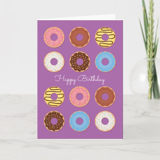 Carte d'anniversaire de l'aneth (Devant)