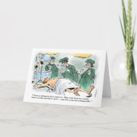 Carte d'anniversaire de l'avocat en chirurgie