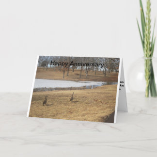 carte d'anniversaire de mariage