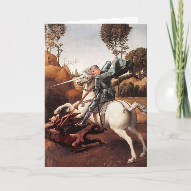 Carte d'anniversaire de mon héros (Devant)