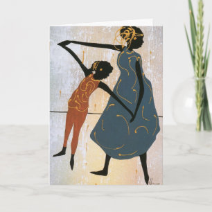 Carte d'anniversaire de naissance de la mère et de