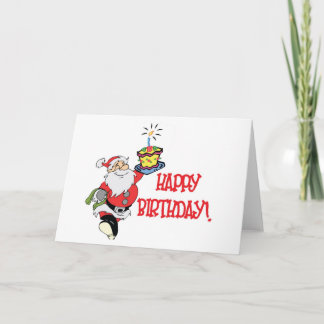 Carte d'anniversaire de Noël