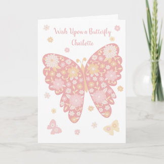 Carte d'Anniversaire de Papillon