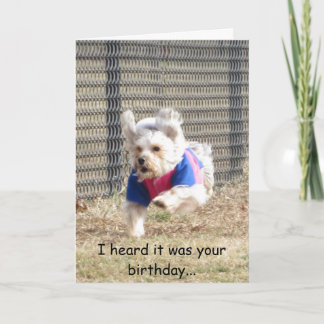 Carte d'anniversaire de penny