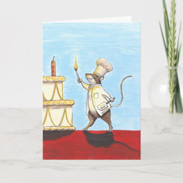 Carte d'anniversaire de PJ McMouse (Devant)