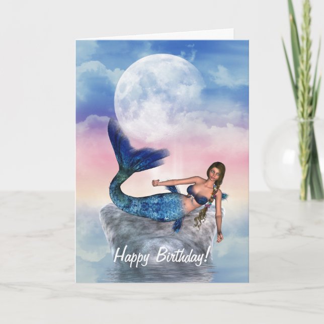 Carte d'anniversaire de princesse Of l'Atlantide (Devant)