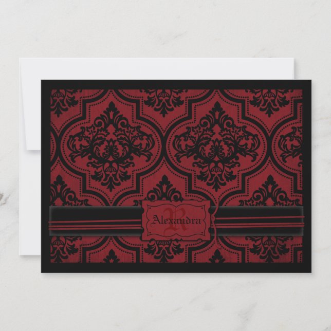 Carte d'anniversaire de vampire (Devant)