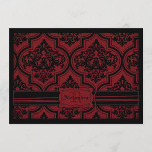 Carte d'anniversaire de vampire