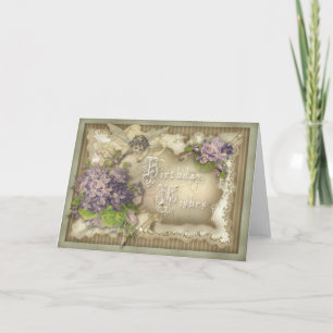 Carte d'anniversaire de Violette