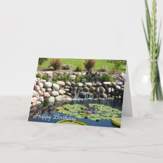 Carte d'anniversaire de zen, bonne pour tous les