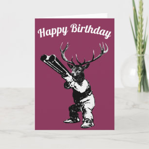 Carte d'anniversaire Deer Hunter